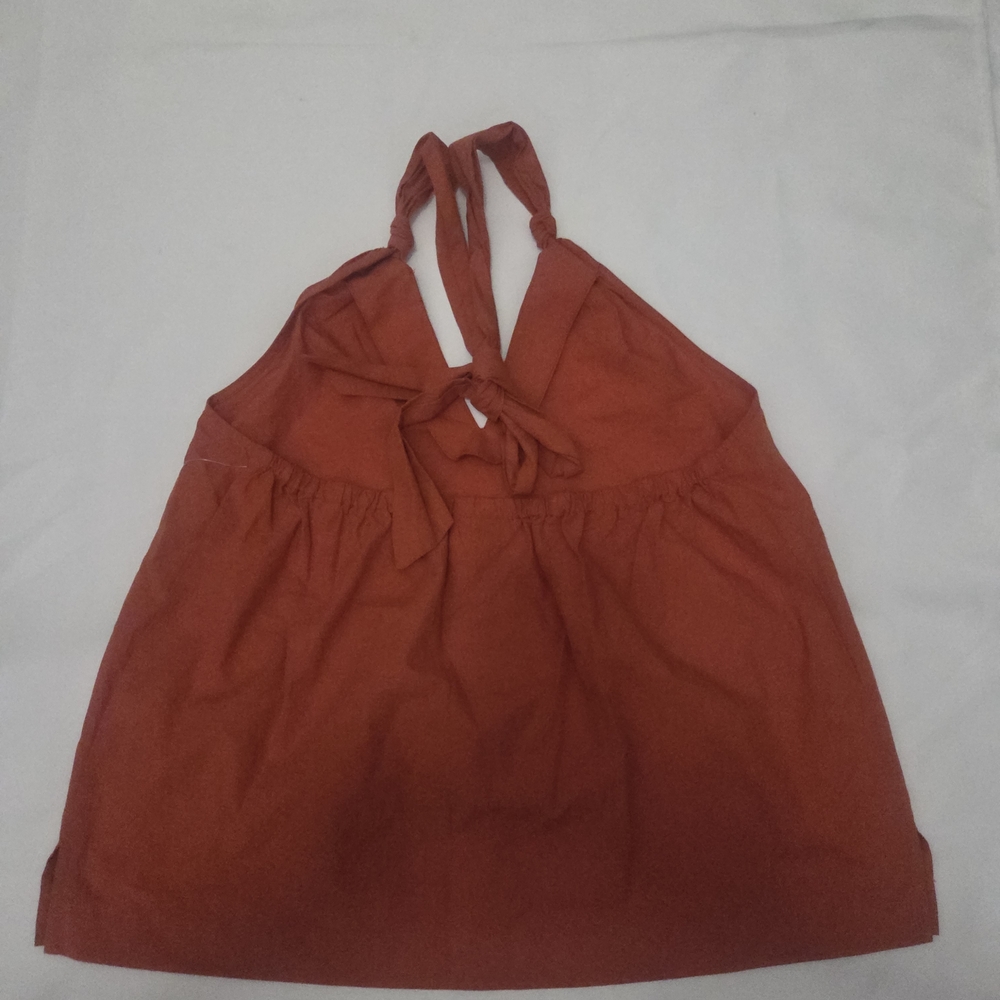 New Rust Halter Top - Picture 2 of 2